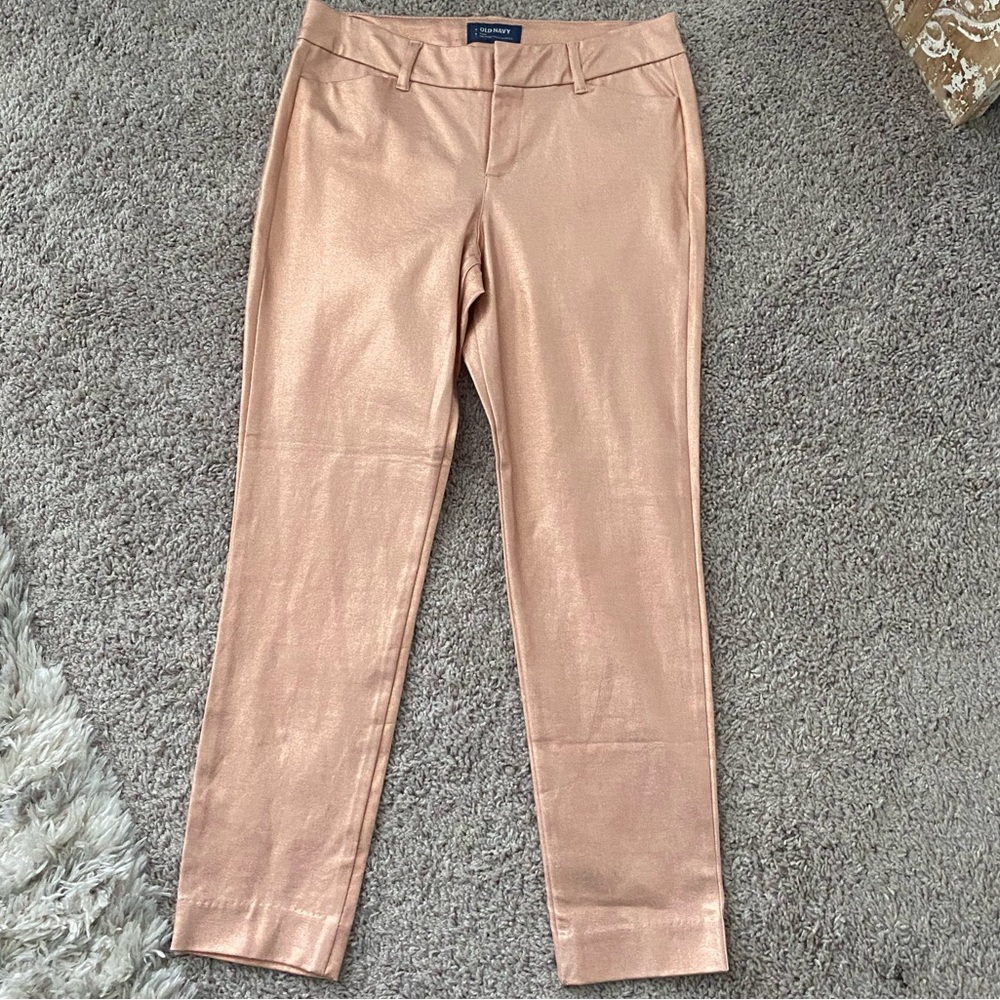 Rose Gold Old Navy Pixie Pants - image 1